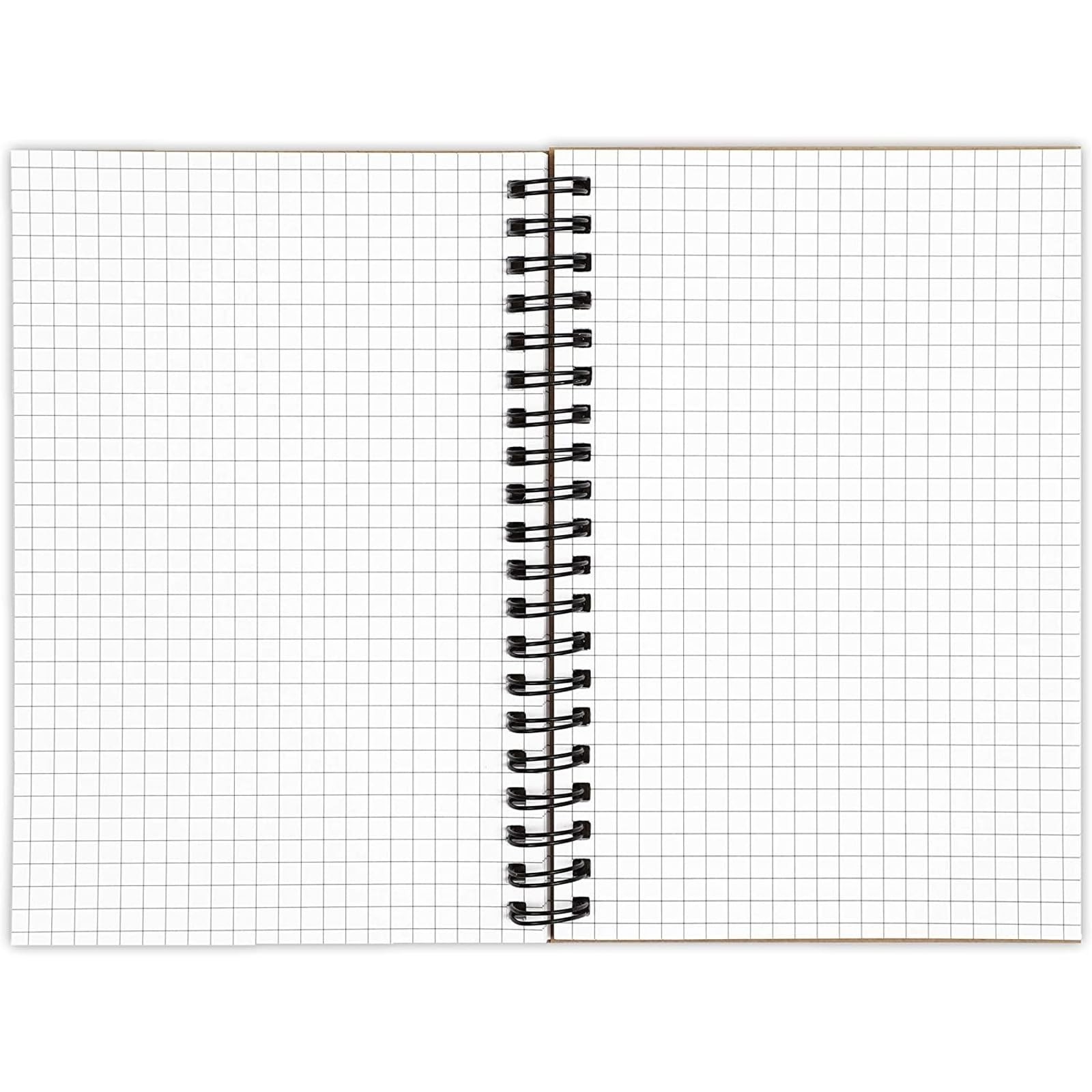 Paper Junkie 4 Pack Spiral Notebook Graph Paper, Small Graph Notebook with Kr…