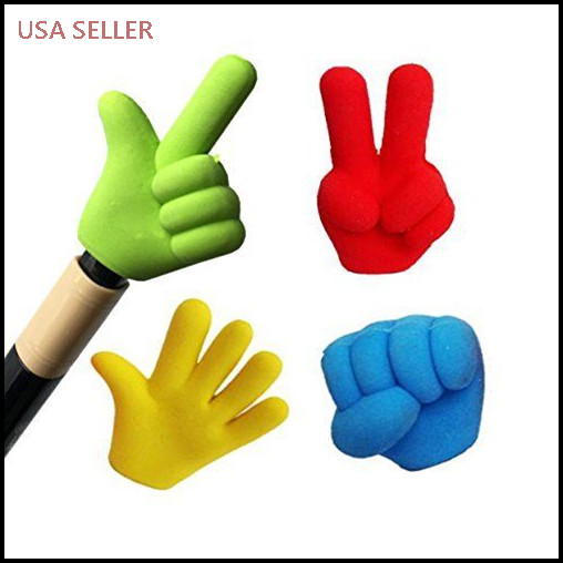 Eraser Hand Emoticon Emoji Toppers Caps 12 Pcs PenciL Magic Cute Set Kids (F-S)