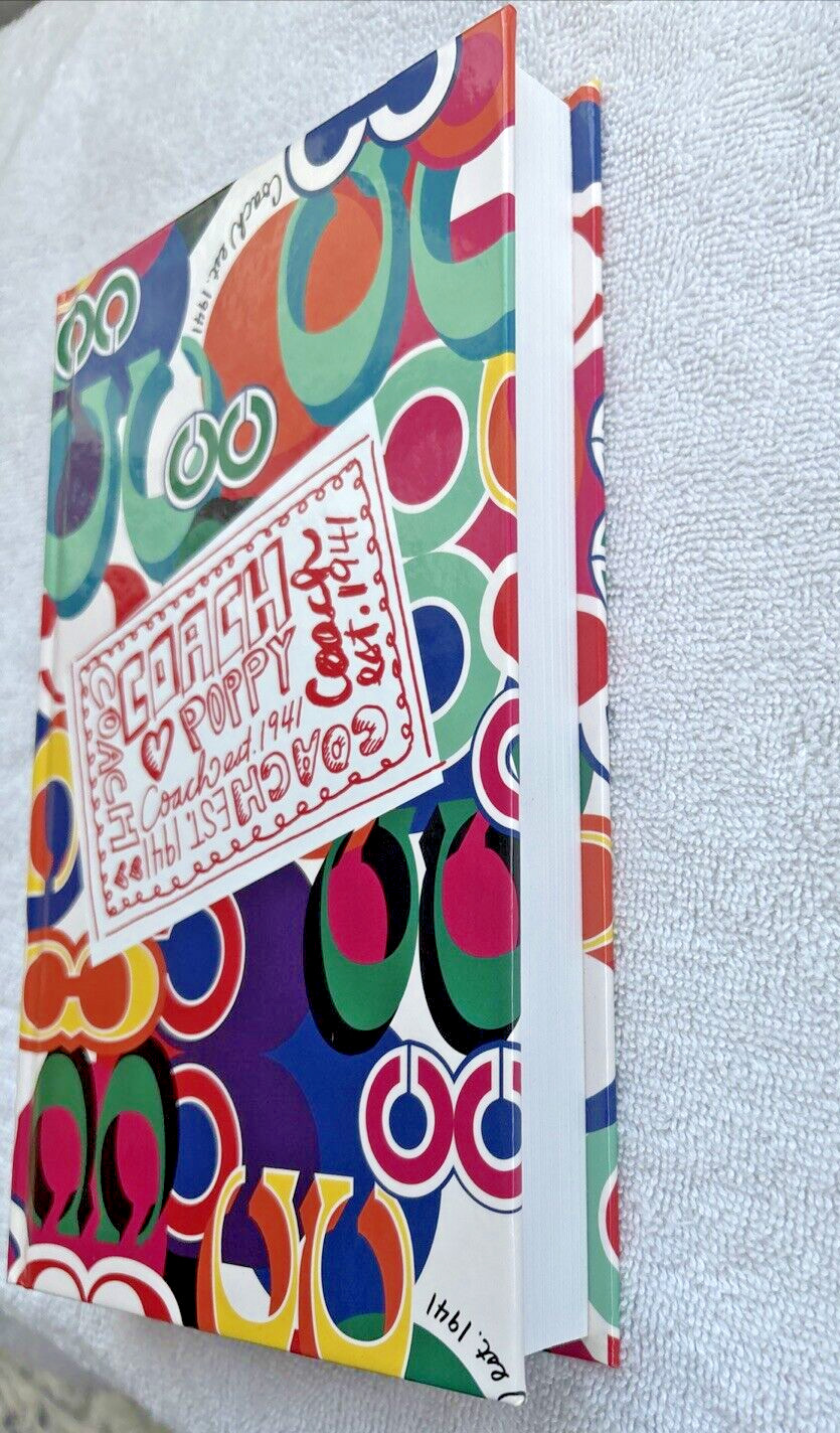 Coach Poppy C Pop Diary Journal – Beautiful Colorful