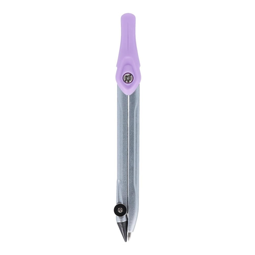 Sun-Star Stationery Compass, Metal Pencil, Metasil School Compass, Light Pencil