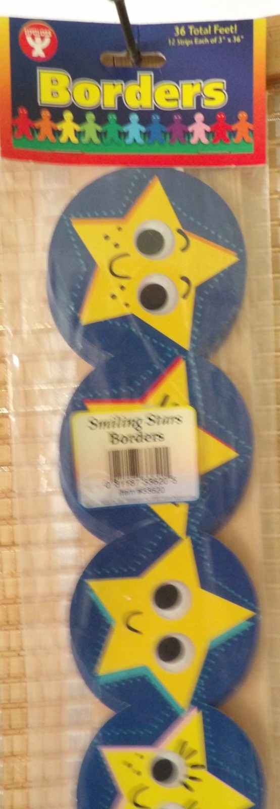 HYGLOSS PRODUCTS INC. 33620 Smiling Stars DIE CUT CLASSROOM BORDER