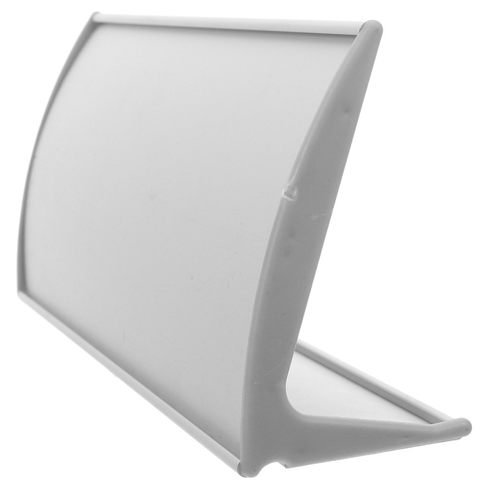 Metal Desk Name Plate Holder with Stable Arch for Indoor and Outdoor Use