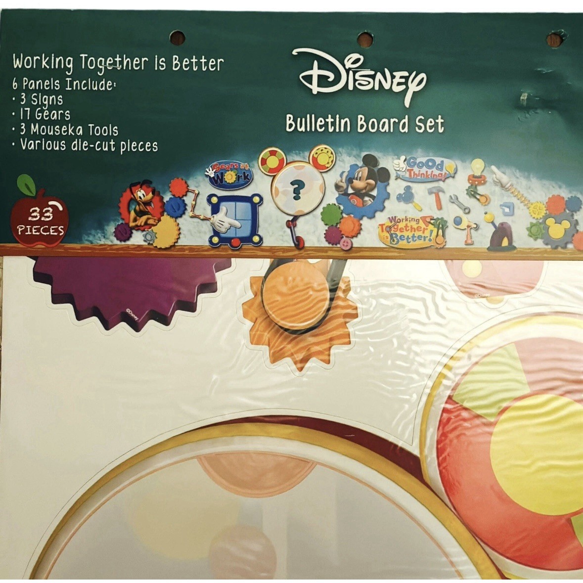 Eureka Combo Blue Mickey Mouse Teacher Bulletin Board Classroom Decor & Trim