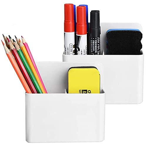 Magnetic Dry Erase Marker Holder,Pen and Eraser Holder for Whiteboard，Magnet