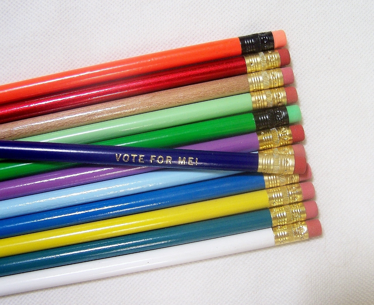 72 Round „Assorted“ Personalized Pencils in 35+ different colors (NO GLITZY)