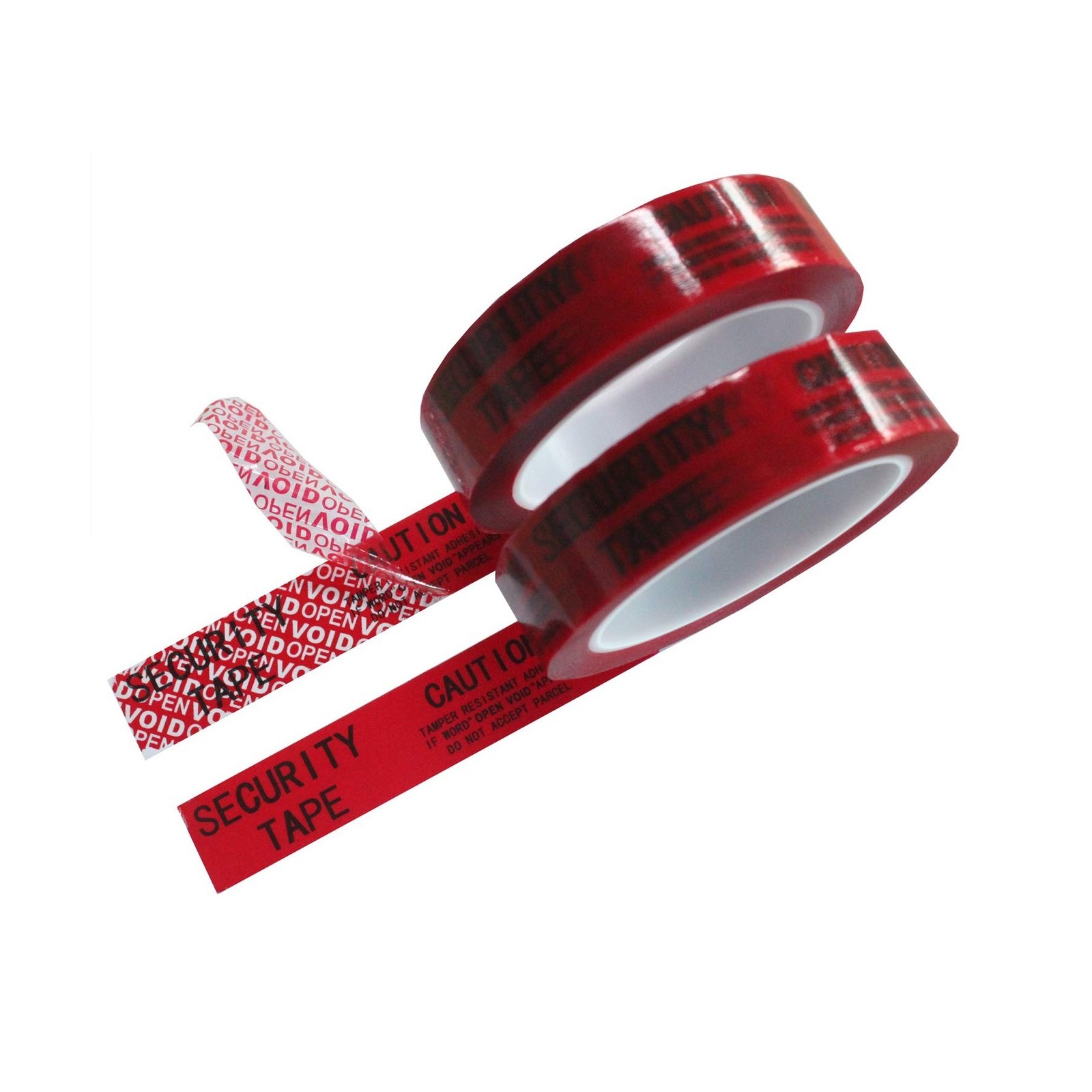 2 Rolls 100% Total Transfer Tamper Proof Security Seal Tapes (1 Inch x 55 Yar…
