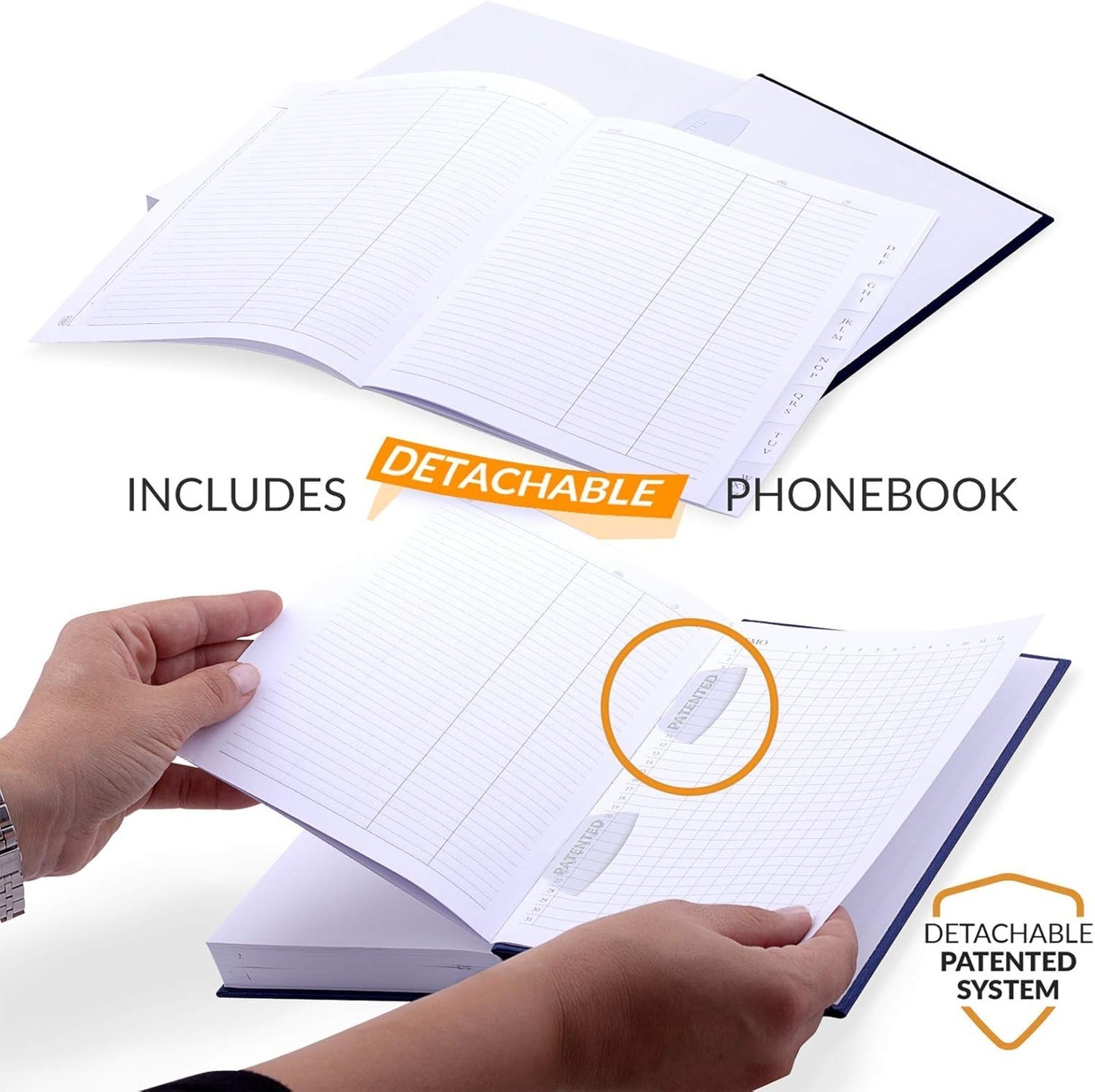 Daily Planner 2026 (5 x 7 in) – Made in Italy, Page a Day Hourly Agenda, 416 …