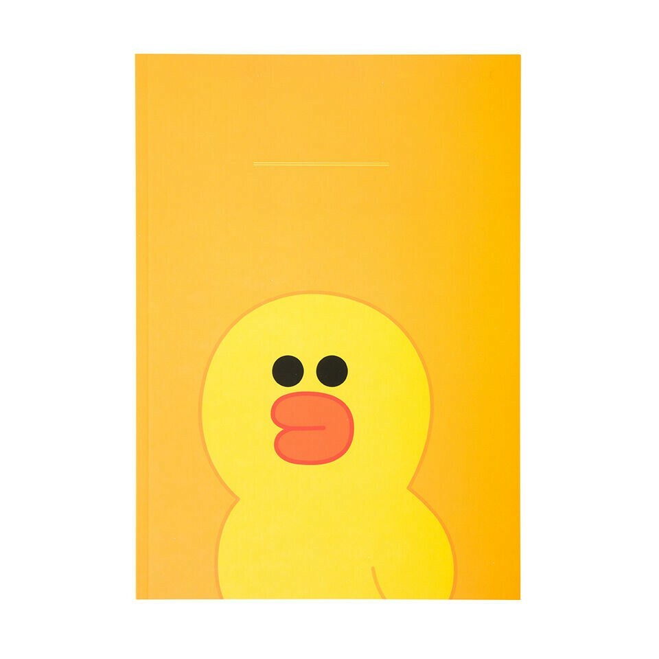 LINE FRIENDS Character Sally Graphic Ruled Lined Notebook B5 Official Brand New