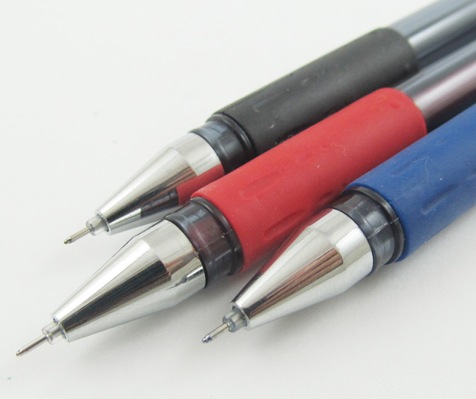 1pc M&G APG63201 0.38mm Pipe Black Red Blue Gel Ink Pens Apply for Financial Use
