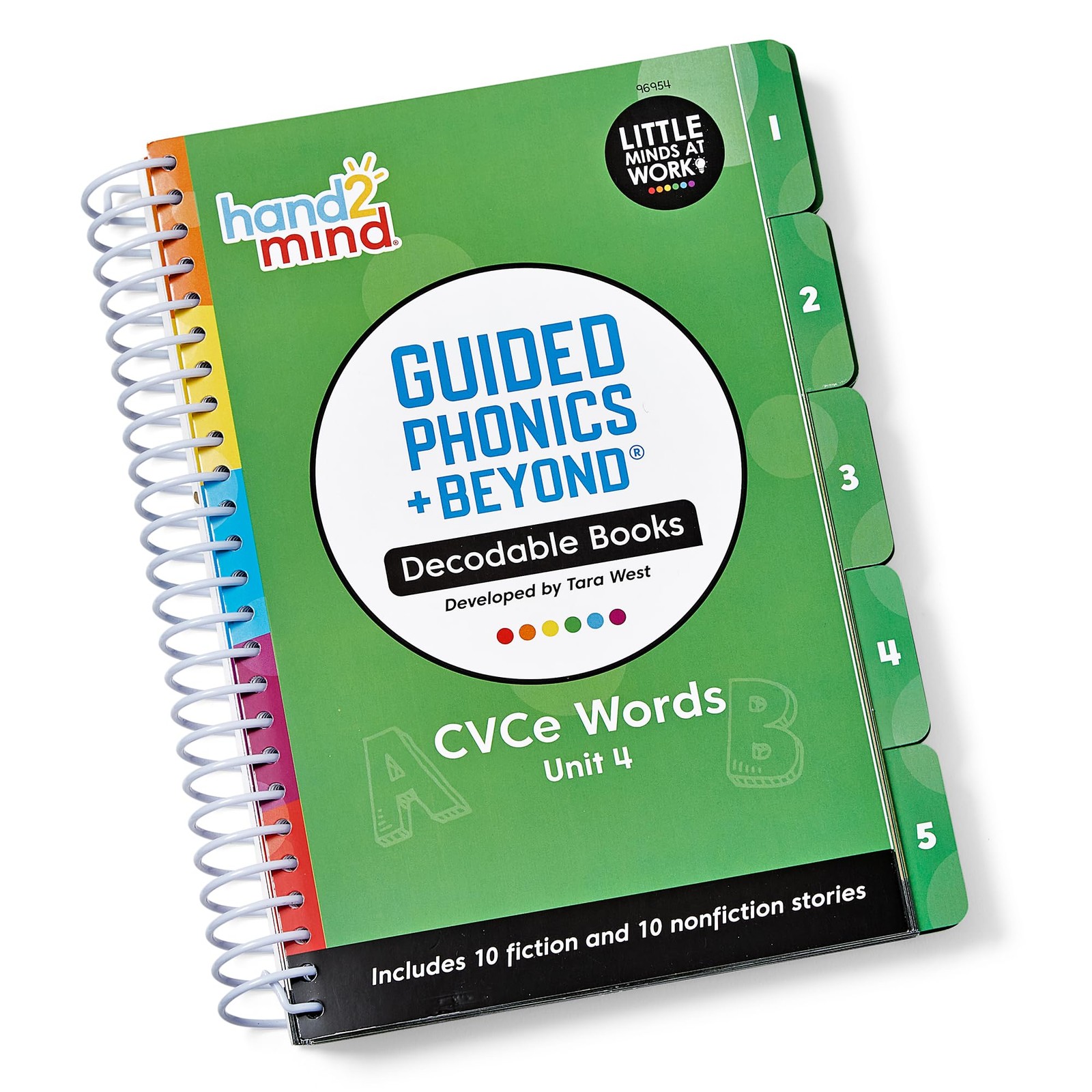 hand2mind Guided Phonics + Beyond Decodable Books Unit 4, Multicolor