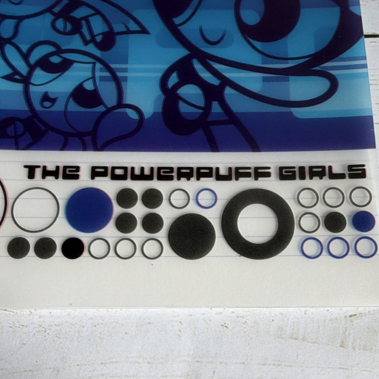 Cartoon Network The Powerpuff Girls Lined Notebook 80 Pages