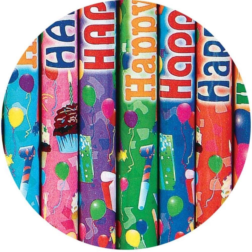 Raymond Geddes Birthday Number 2 Pencils For 1 Count (Pack of 144), Assorted