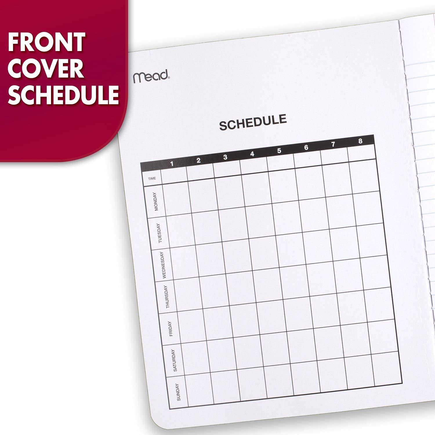 Composition Notebook, Wide Ruled Paper, 7.5″ x 9.75″, 100 Sheets, Black Marble,