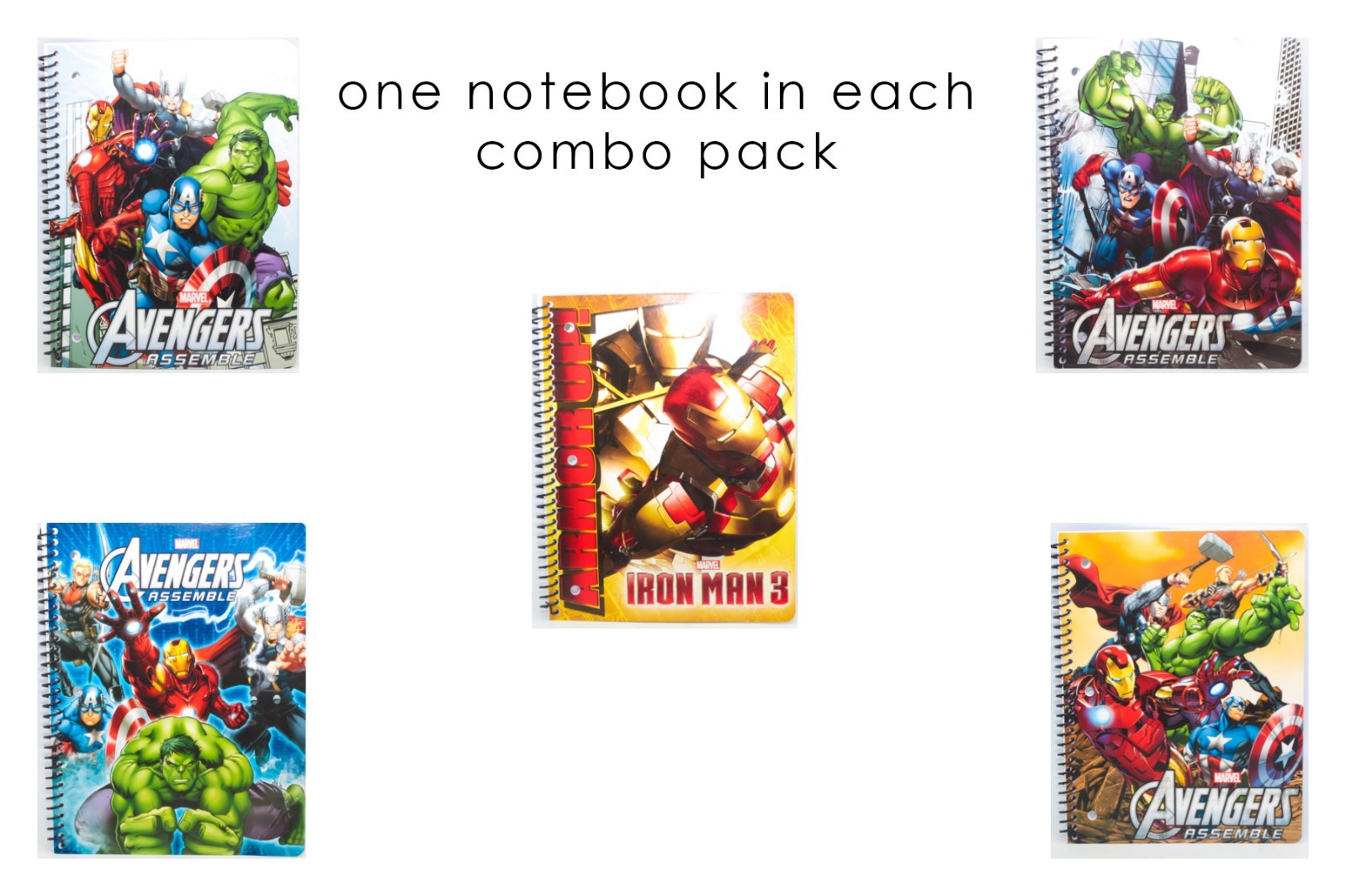 NEW Disney’s Marvel’s Avengers Deluxe Stationery Superhero Combo Pack Gift Set