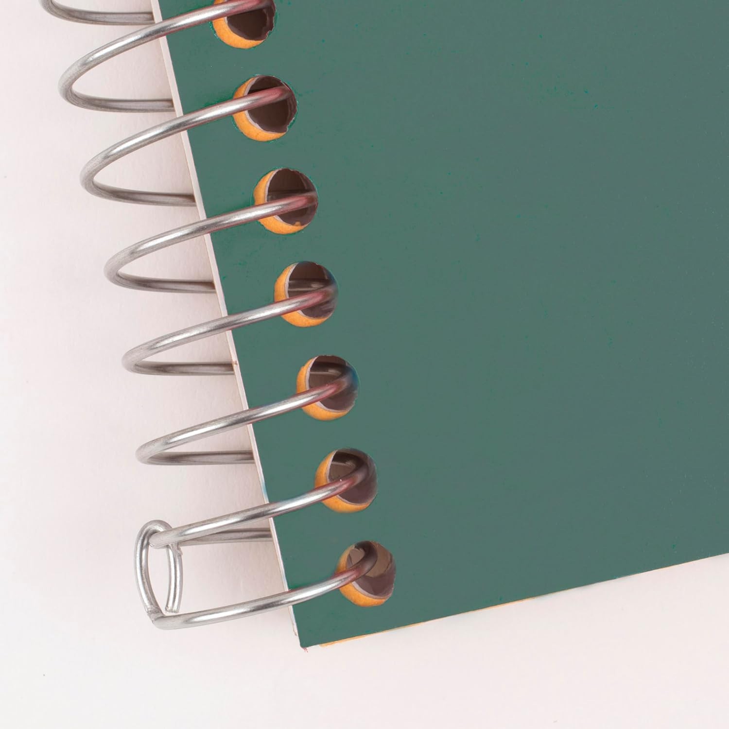 Compact Seaglass Green Spiral Notebook – 80 Sheets, Water-Resistant & Durable