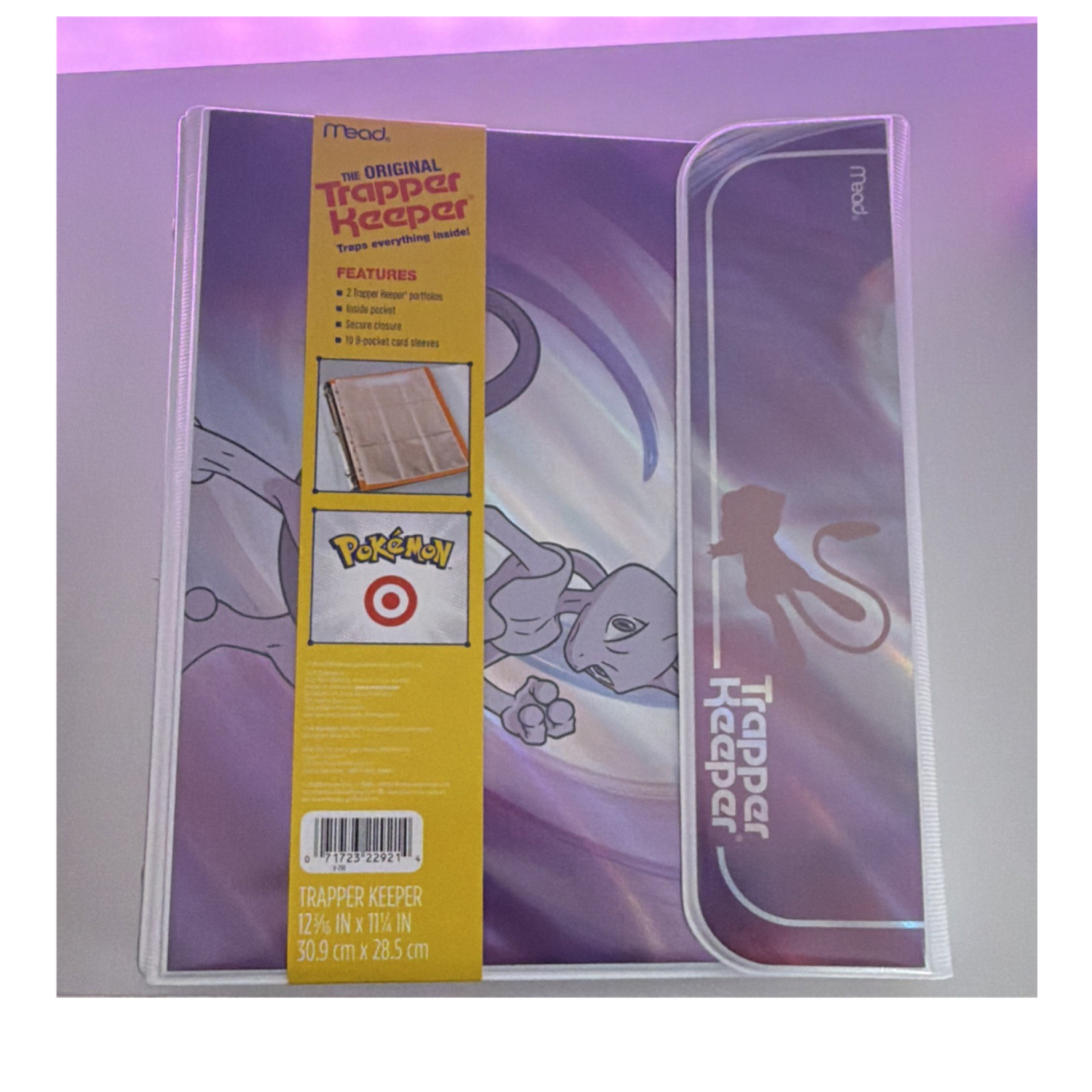 Pokemon X Target Exclusive Mewto Trapper Keeper Binder
