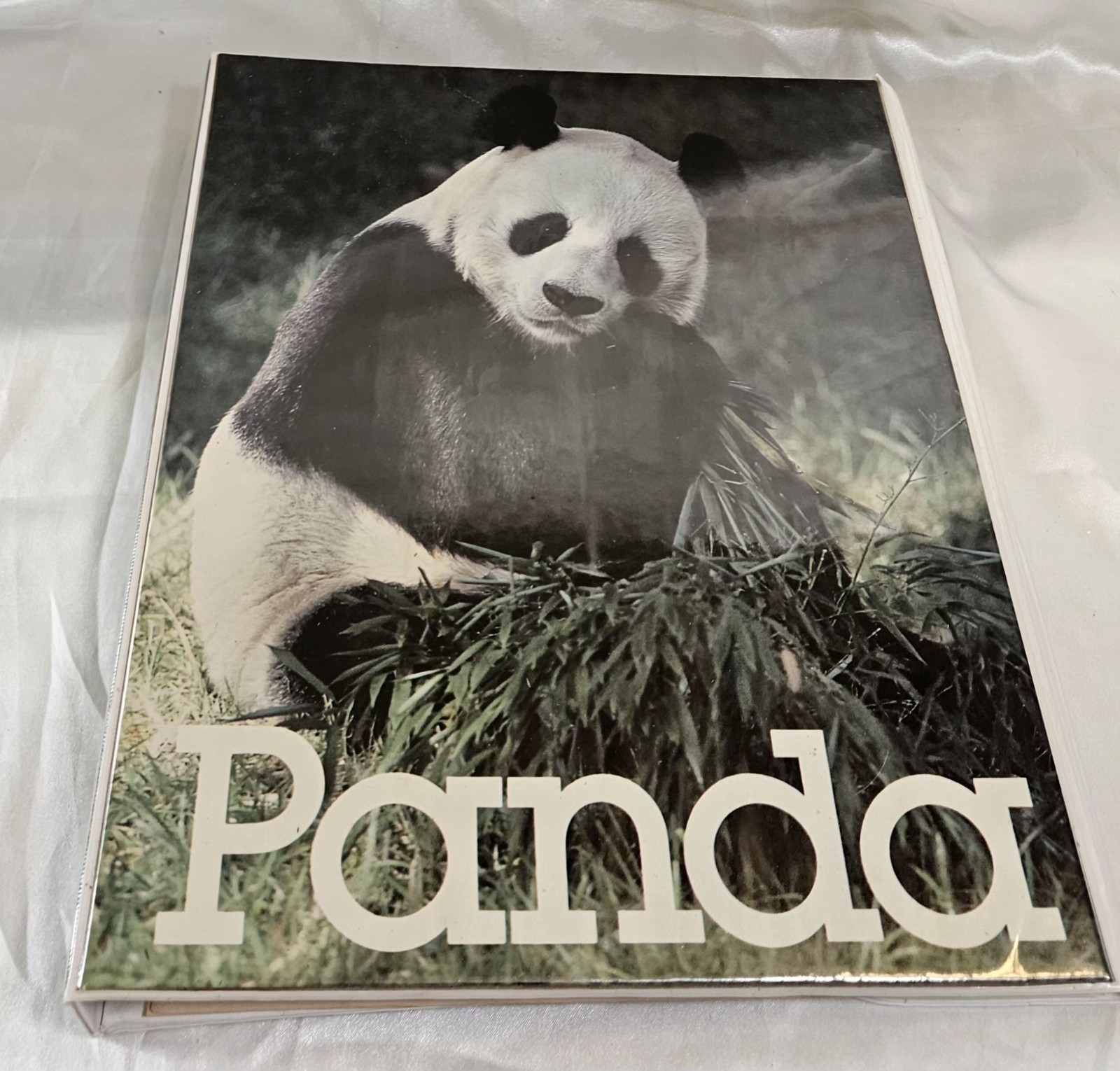 Vintage Mead 1980s Trapper Keeper Data Center Giant Panda Inserts READ INFO
