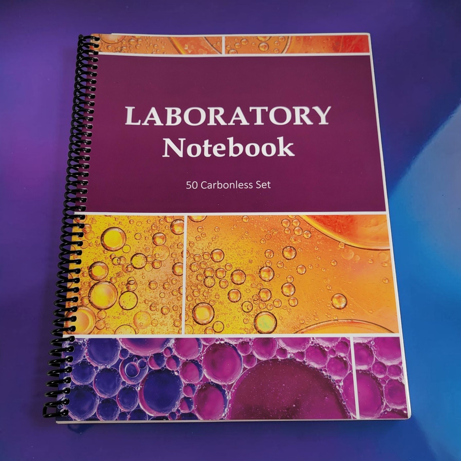 XanEdu Laboratory Notebook 50 Carbonless Set Spiral Bound Grid 9781506647166