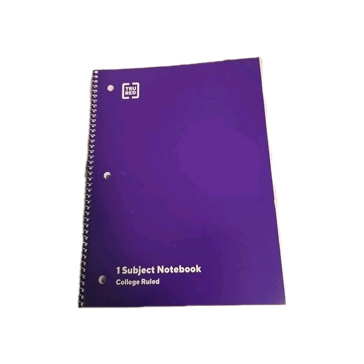 Tru Red Notebook, College Rule, Assorted Colors, 10.5 x 8, 70-Sheets