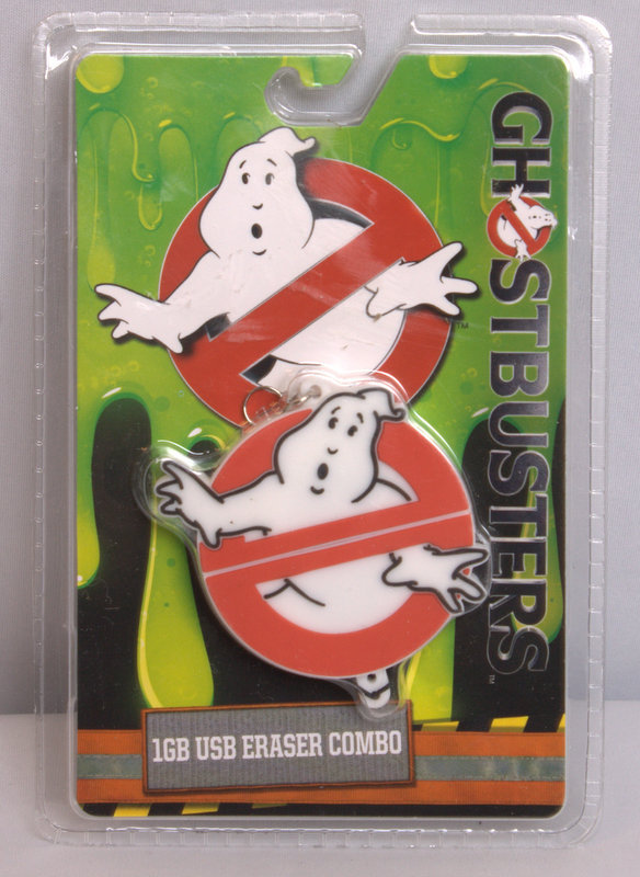 Ghostbuster 1GB USB Eraser Combo