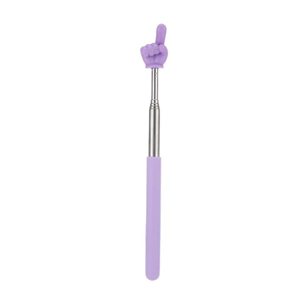 Steel Telescopic Teaching Pointer Finger Hand Stick Extendable Rod for Teacher