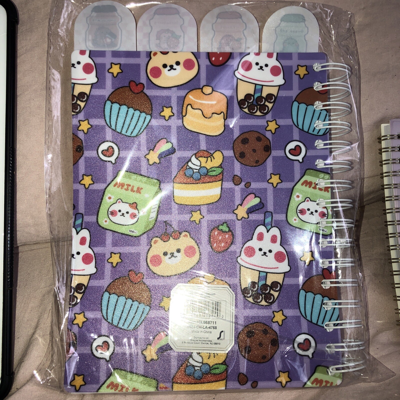 Animal & Dessert 🧁Kawaii Aesthetic Spiral Notebook Journal diary 📒