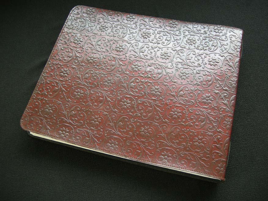 Large Handmade Leather Sketchbook – Pages of Handmade Cotton Rag Paper