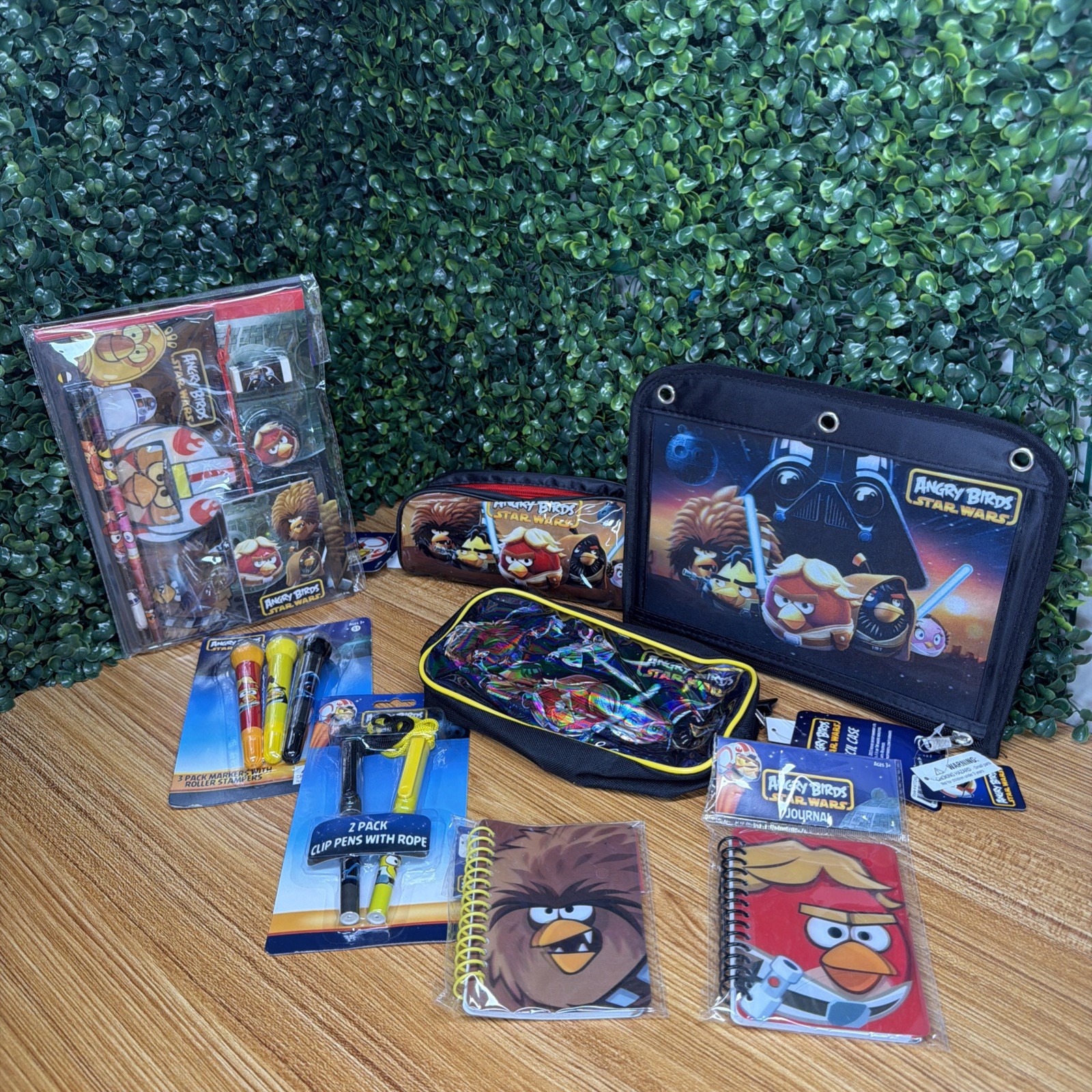 Angry Birds Star Wars Lot – Notepads, Pencils School Supplies