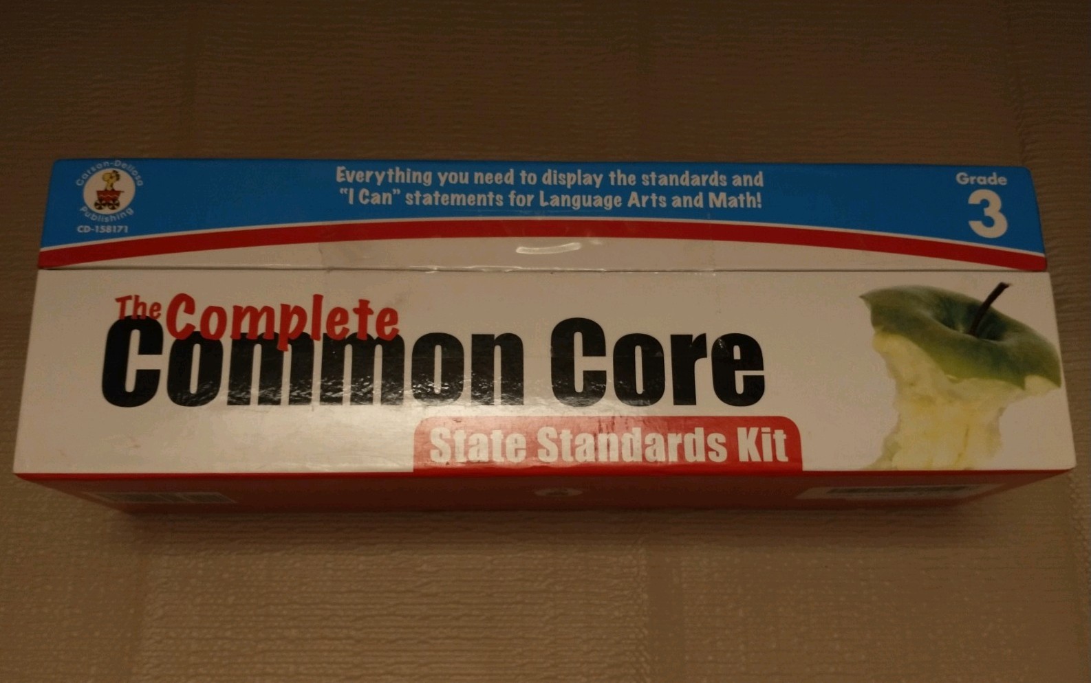Carson-Dellosa Publishing Common Core Educational Cards Grade 3 CD-158173