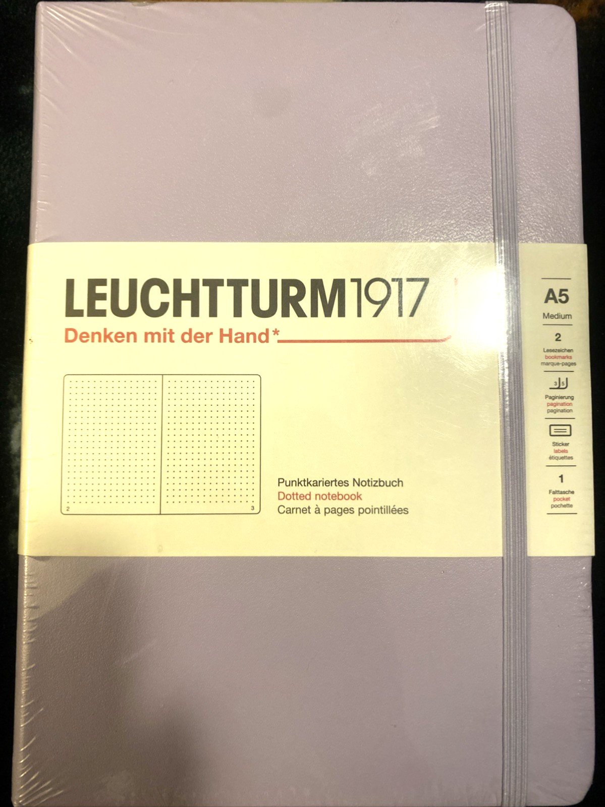Notebook Hardcover Medium A5-251 Numbered Pages for Writing and Journaling …