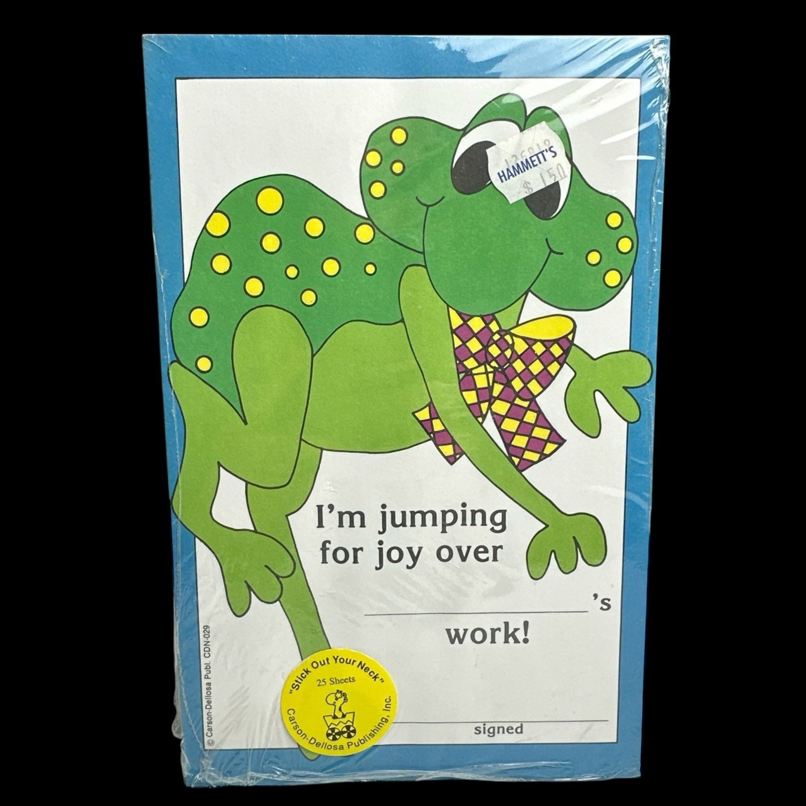 I’m Jumping For Joy Over __’s Work! – Carson-Dellosa – School Awards – Teacher