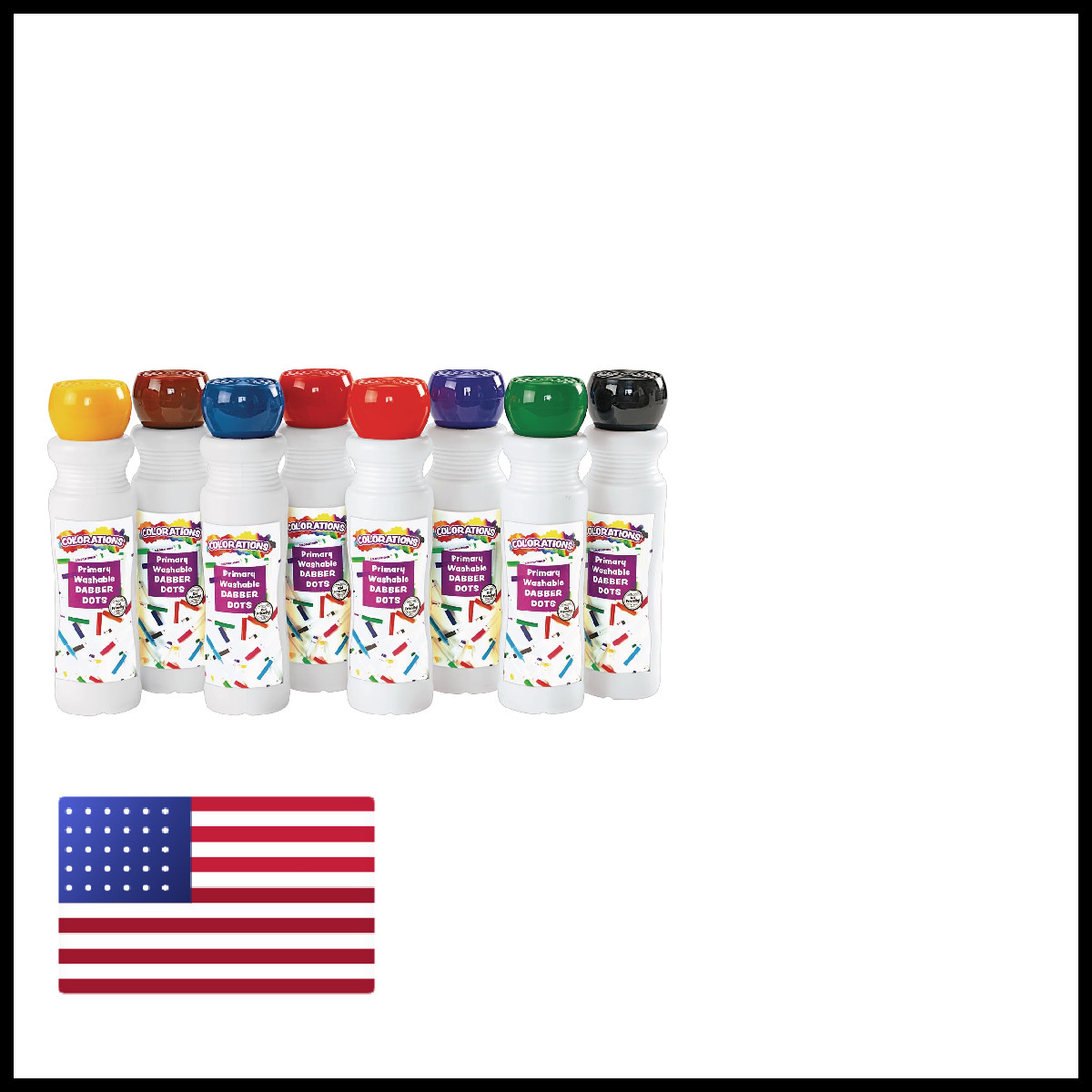 Colorations Washable – Set Of 8 – Non Toxic Premiumdab
