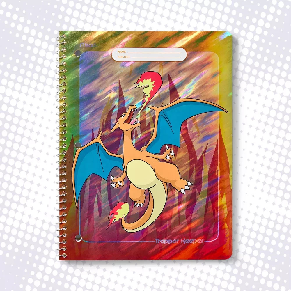 Mead 8″x10.5″ College Ruled Pokémon Charizard Notebook 80 Pages Pokémon x Target