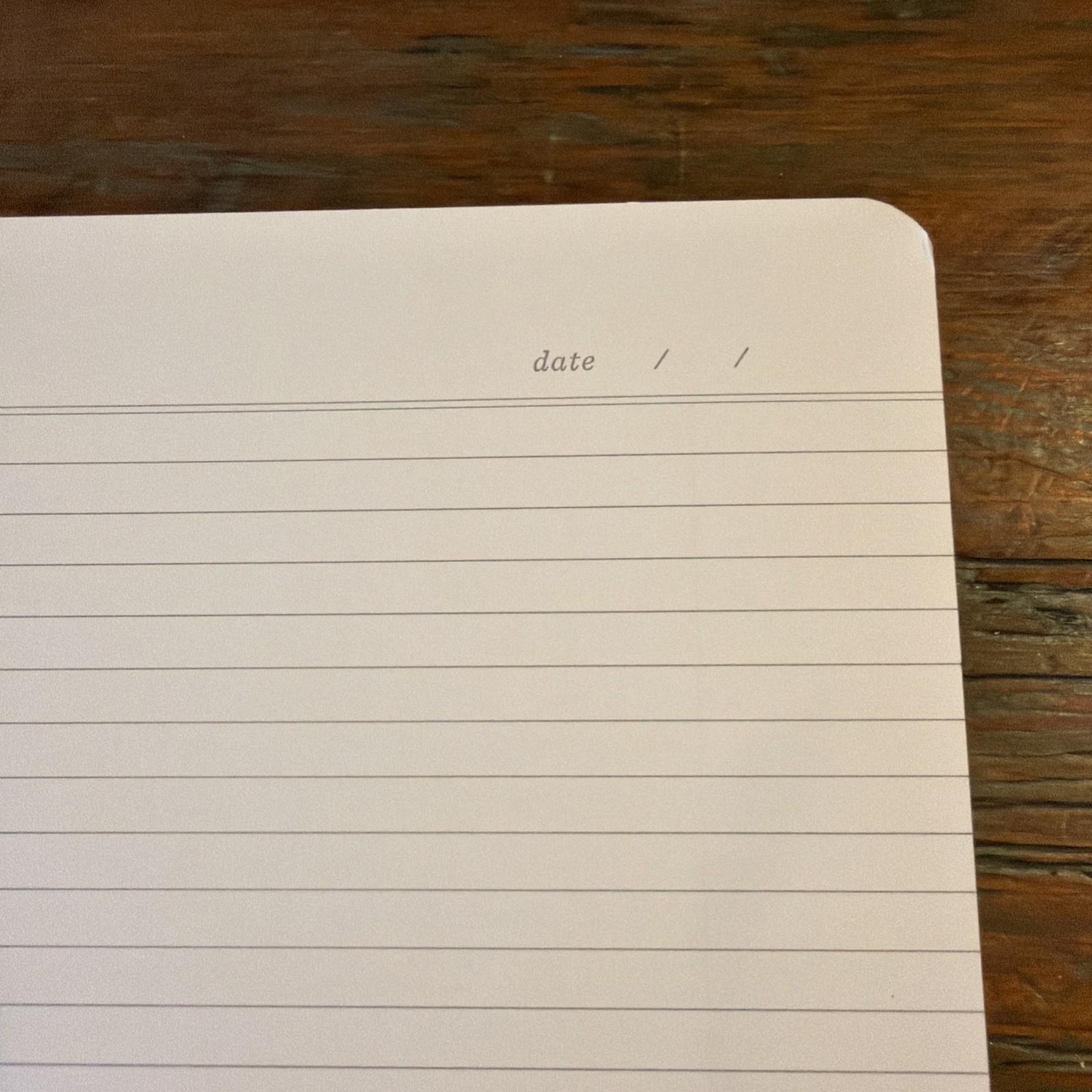 Fringe Studio Notebook In Daisy Stripe. 192 Lined Pages. New.