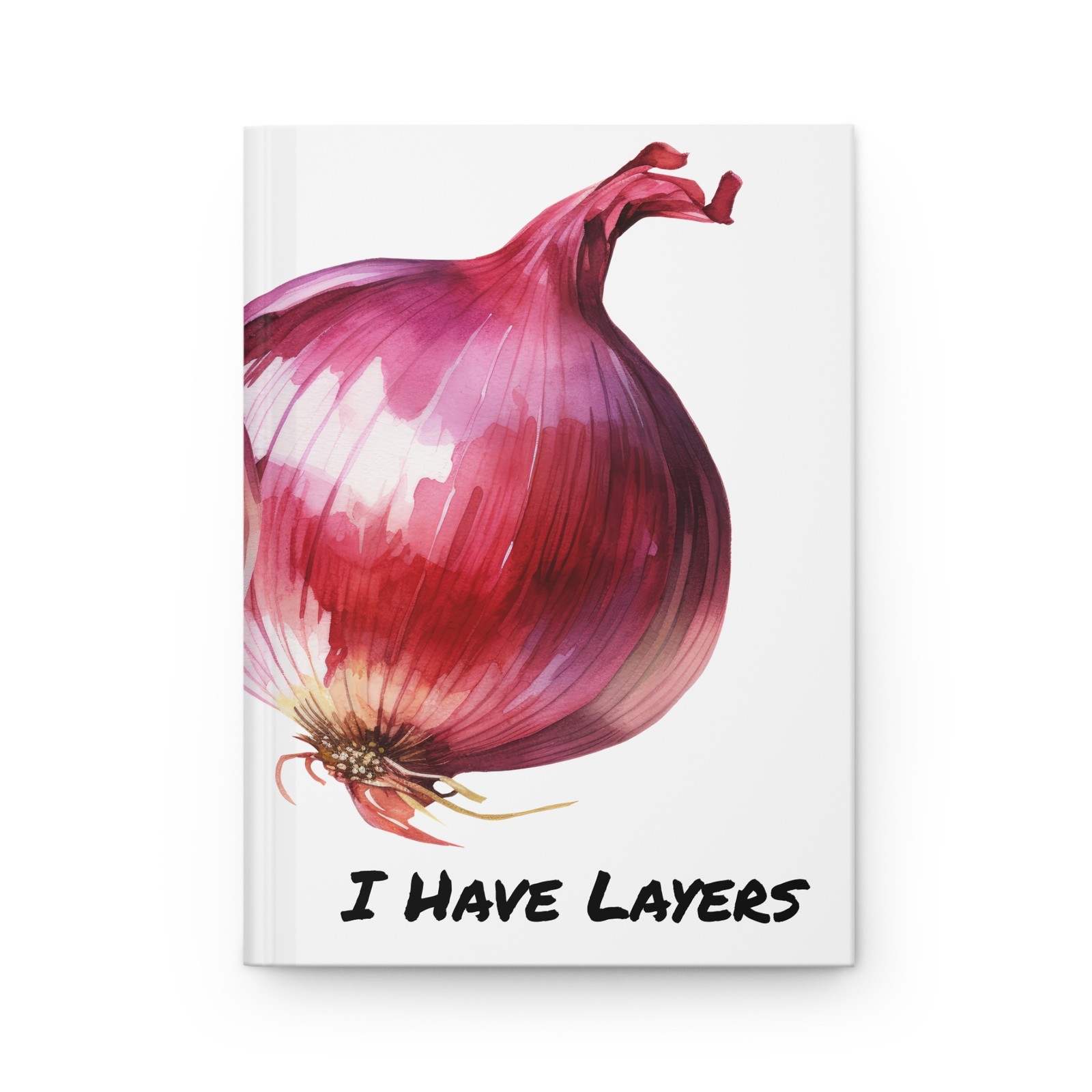 Onion-Inspired Journal I Have Layers Creative Writing Kitchen Gift for Foodies