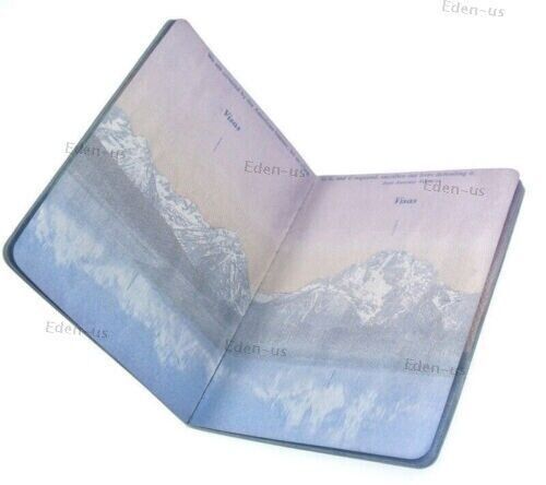 Travel Passport Notebook Imitation Movie Props 45 Countries Design for Students