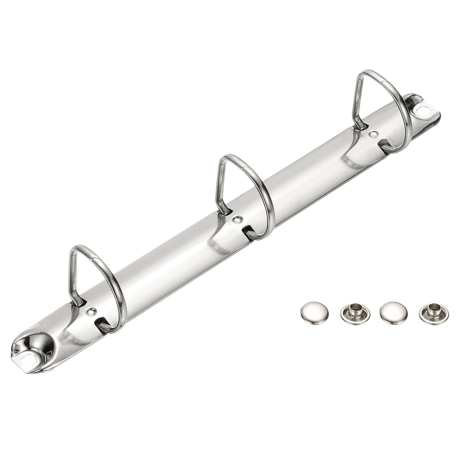 0.8″ A5 3 Hole D Ring Binder Mechanisms, 25mm Silver Tone