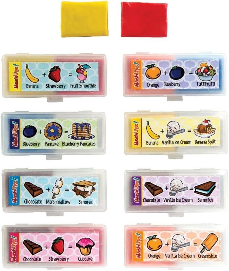 Scented Kneaded Putty DIY New Scent Erasers : 8Pcs