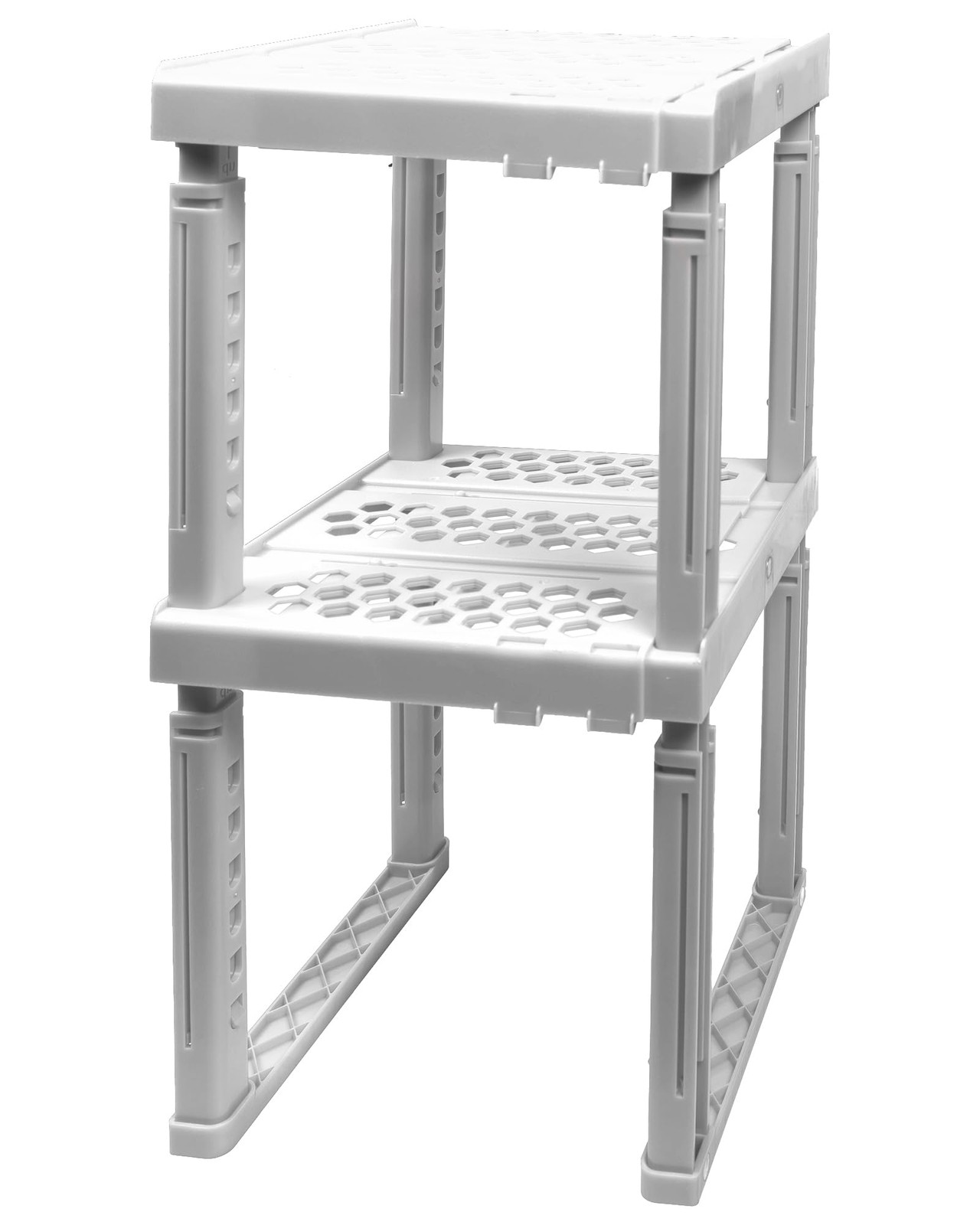 Locker Organizer Shelf， Adjustable Width and Height Ideal Locker for School O…