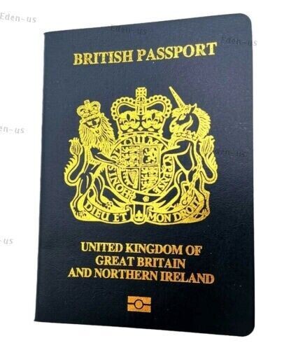 Travel Passport Notebook Imitation Movie Props 45 Countries Design for Students