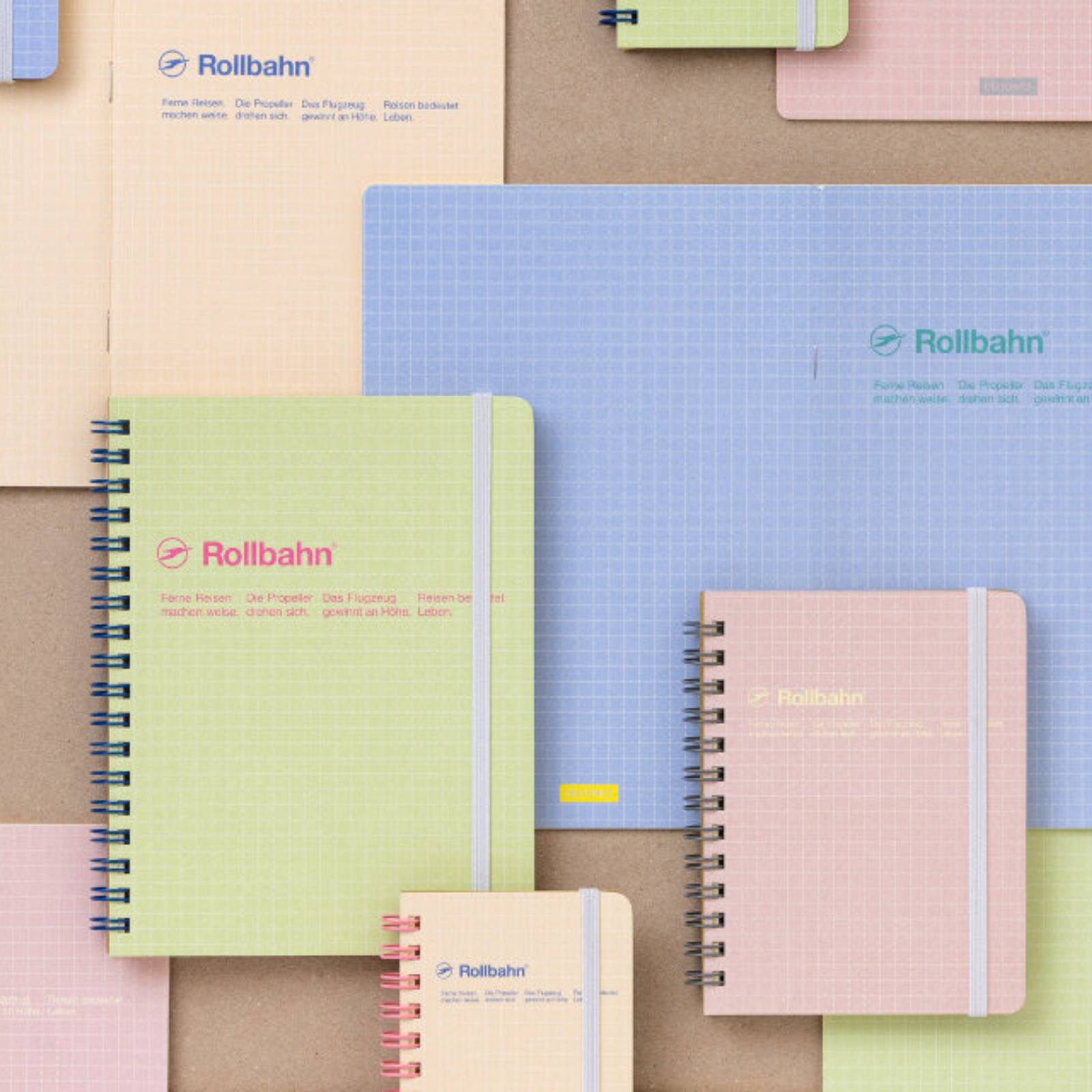 Delfonics Rollbahn Spiral Scuola Notebook: 4-1/2 in. x 5-1/2 in. (Light Yellow)