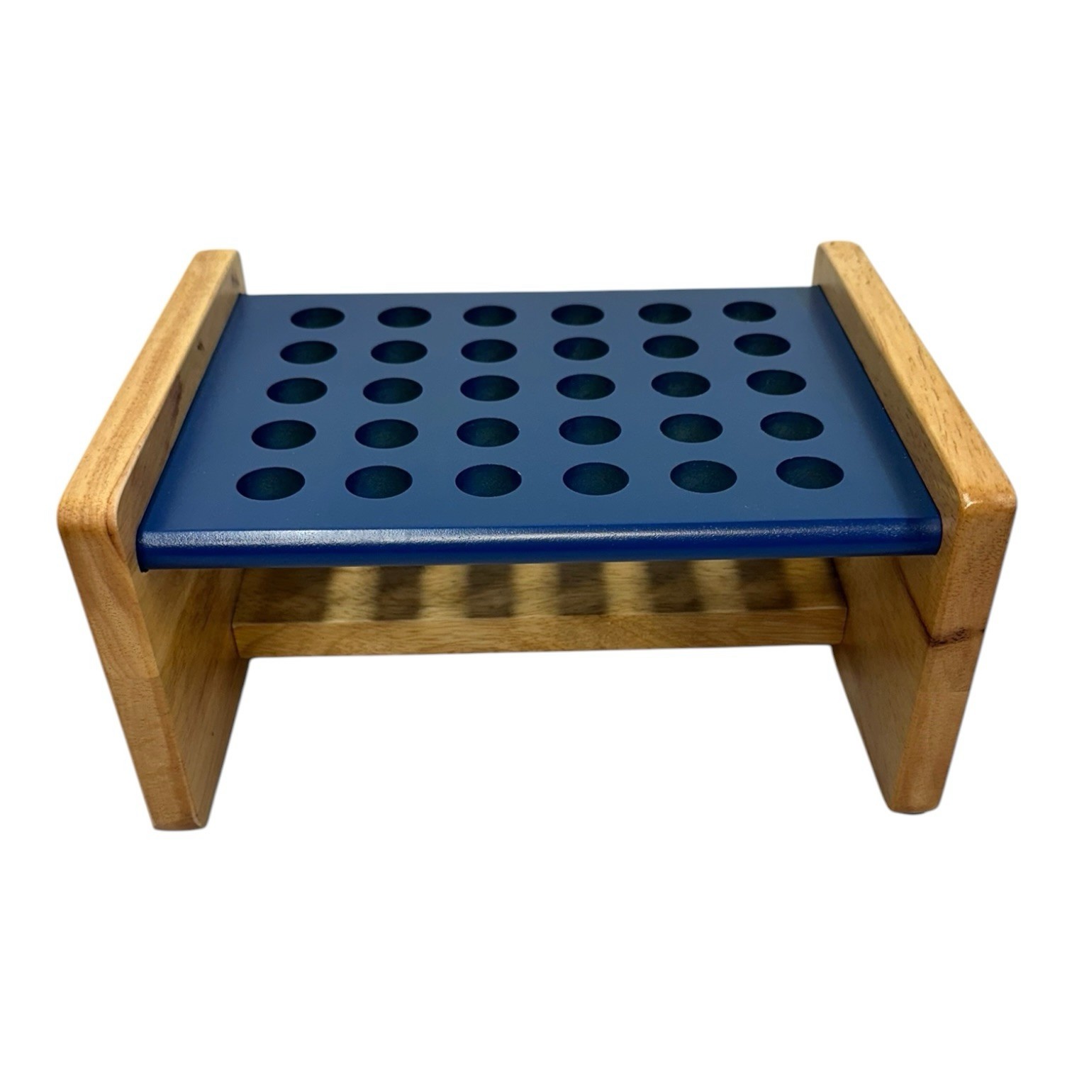 Wood Scissor Or Paint Brush Holder 30 Holes Good for teachers