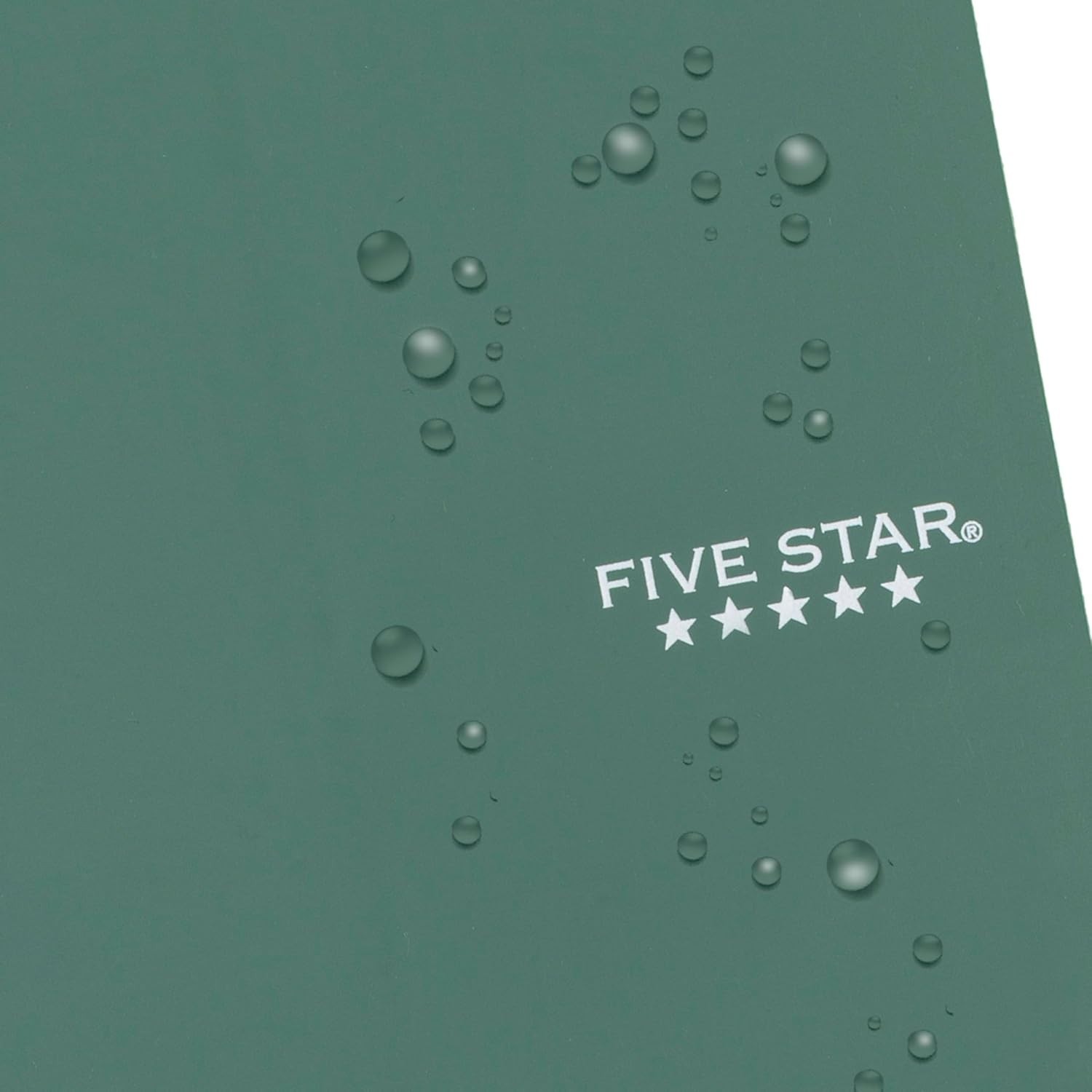 Compact Seaglass Green Spiral Notebook – 80 Sheets, Water-Resistant & Durable