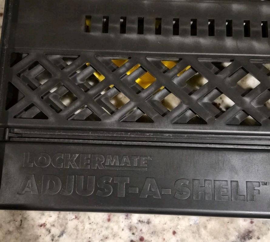 LockerMate Blue Adjust-A Locker Shelf, Extends to Fit Your Locker,fm 12” To 15”