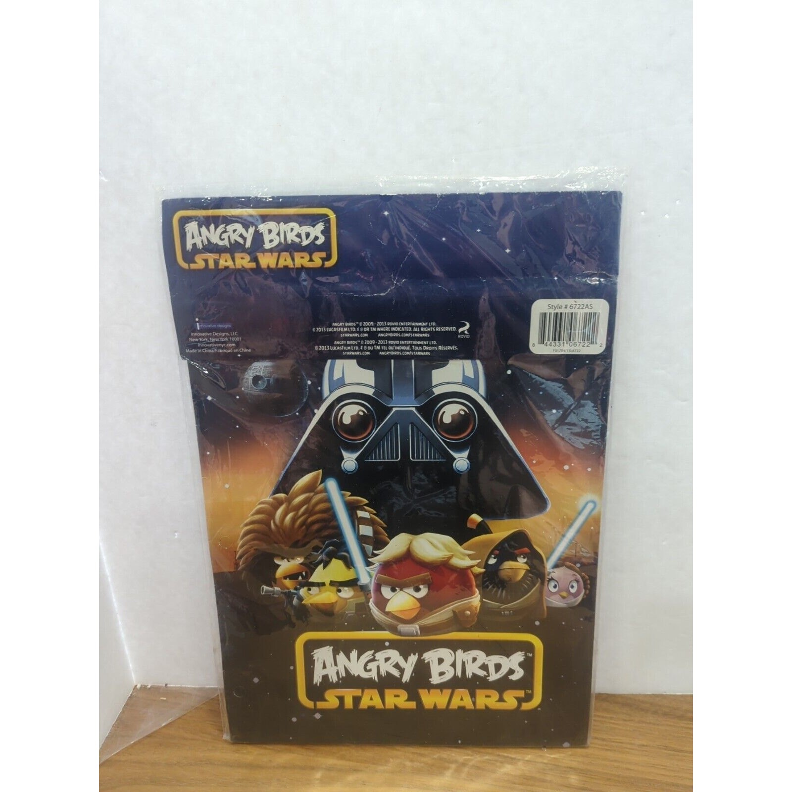 Angry Birds Star Wars Portfolio Pocket Folders Set Of 2 9.25″ x 12″ *New