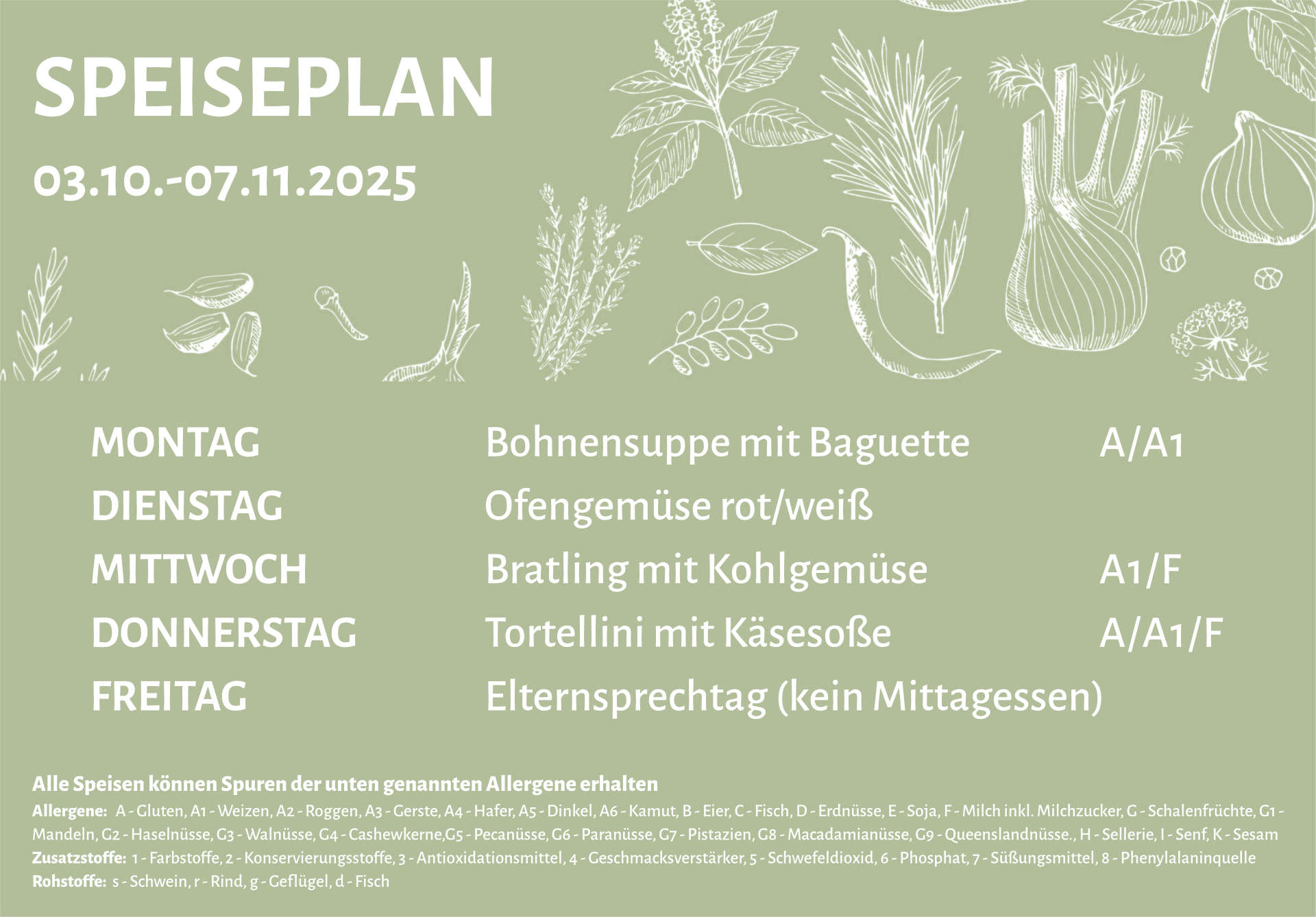 Speiseplan